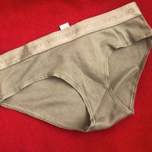 Victoria’s Secret army green ridge cotton Panty S
